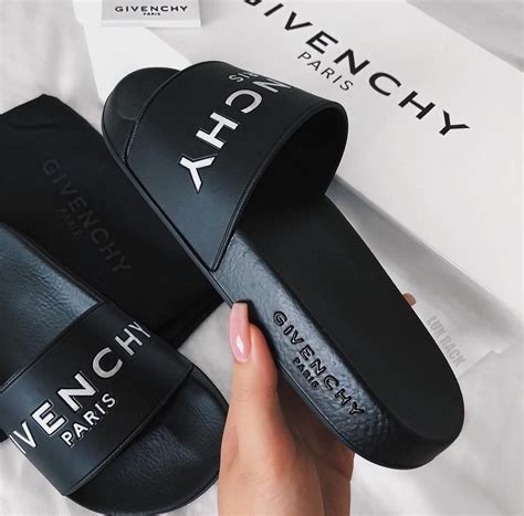 givenchy paris slides fake|givenchy slides white and black.